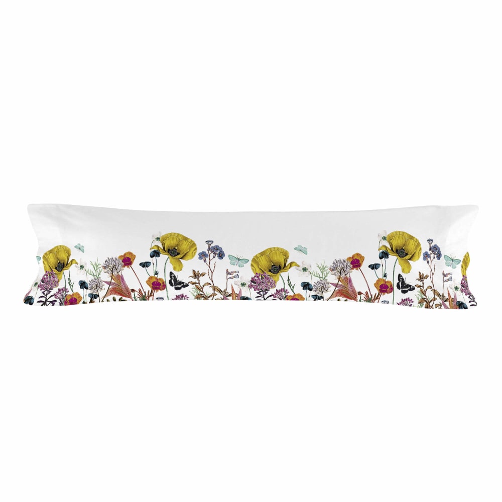 Funda de almohada 100% algodón multicolor 45x155 cm (cama 135/140)