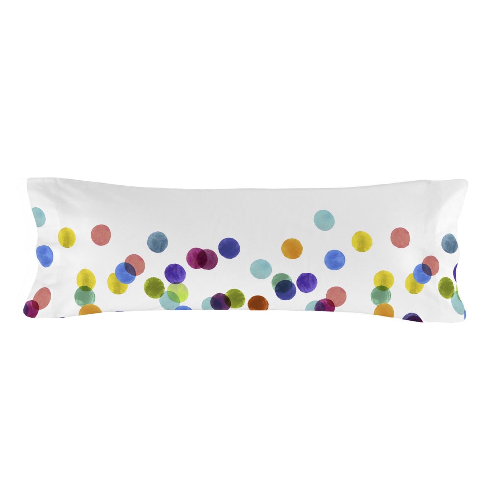 Funda de almohada 100% algodón multicolor 45x110 cm (cama 90)