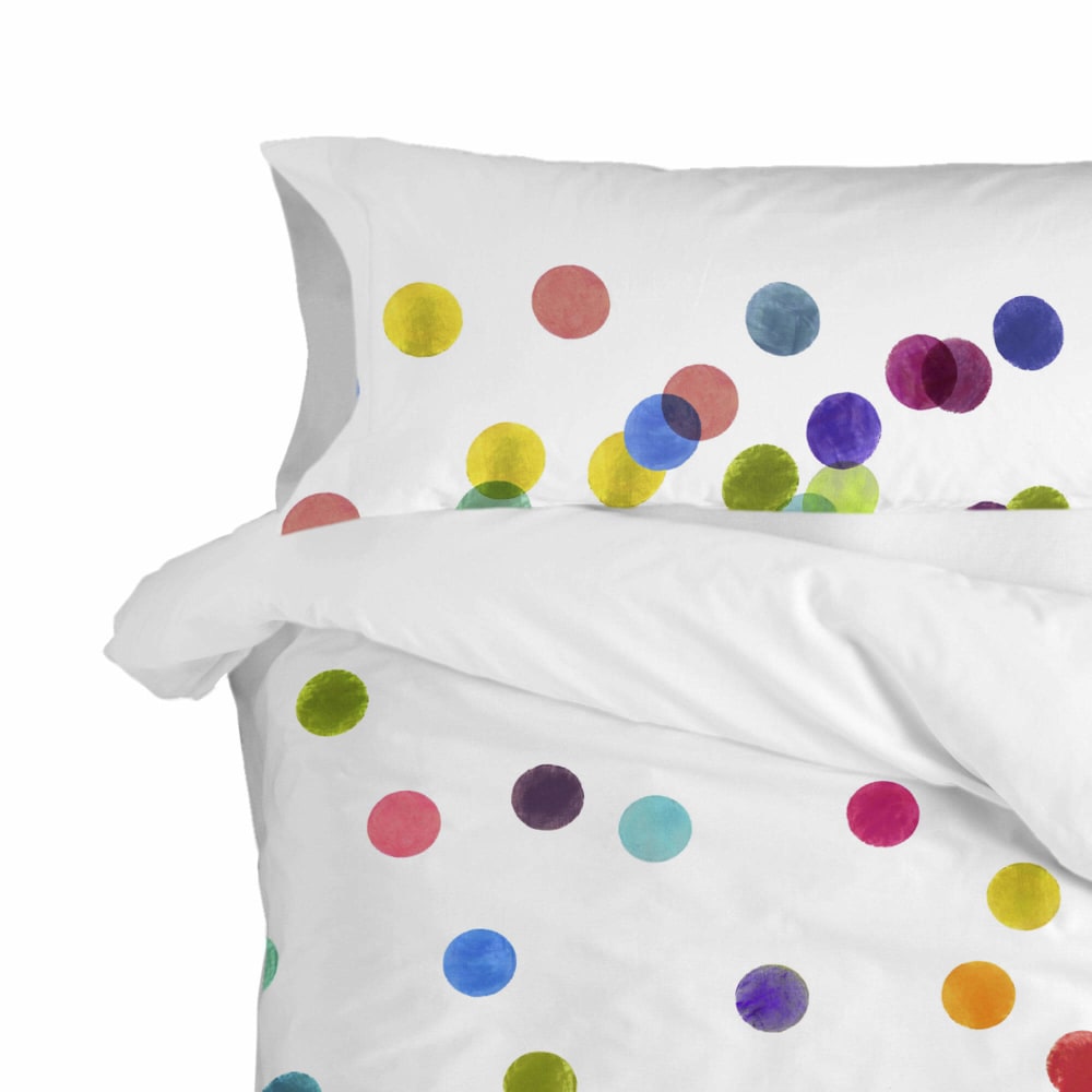 Funda de almohada 100% algodón multicolor 45x155 cm (cama 135/140) - Maisons du Monde