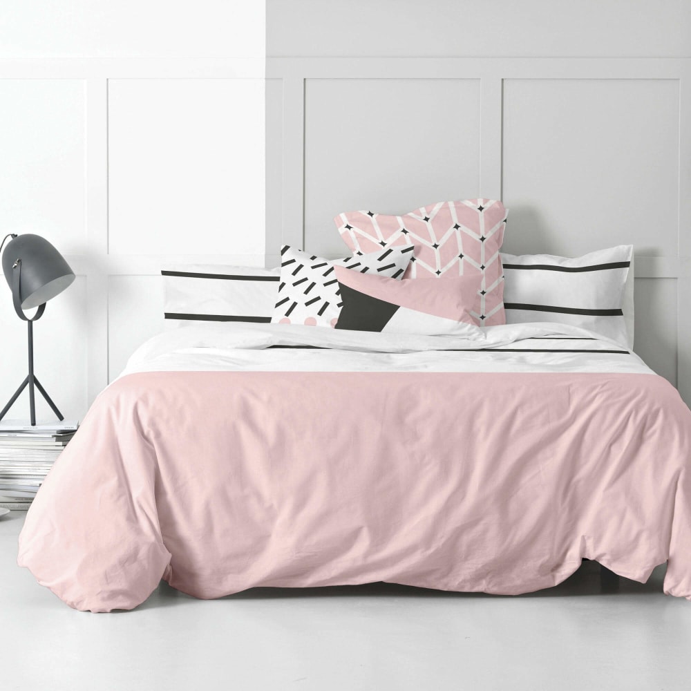 Housse de couette 100% Coton Multicolore 140x200 cm