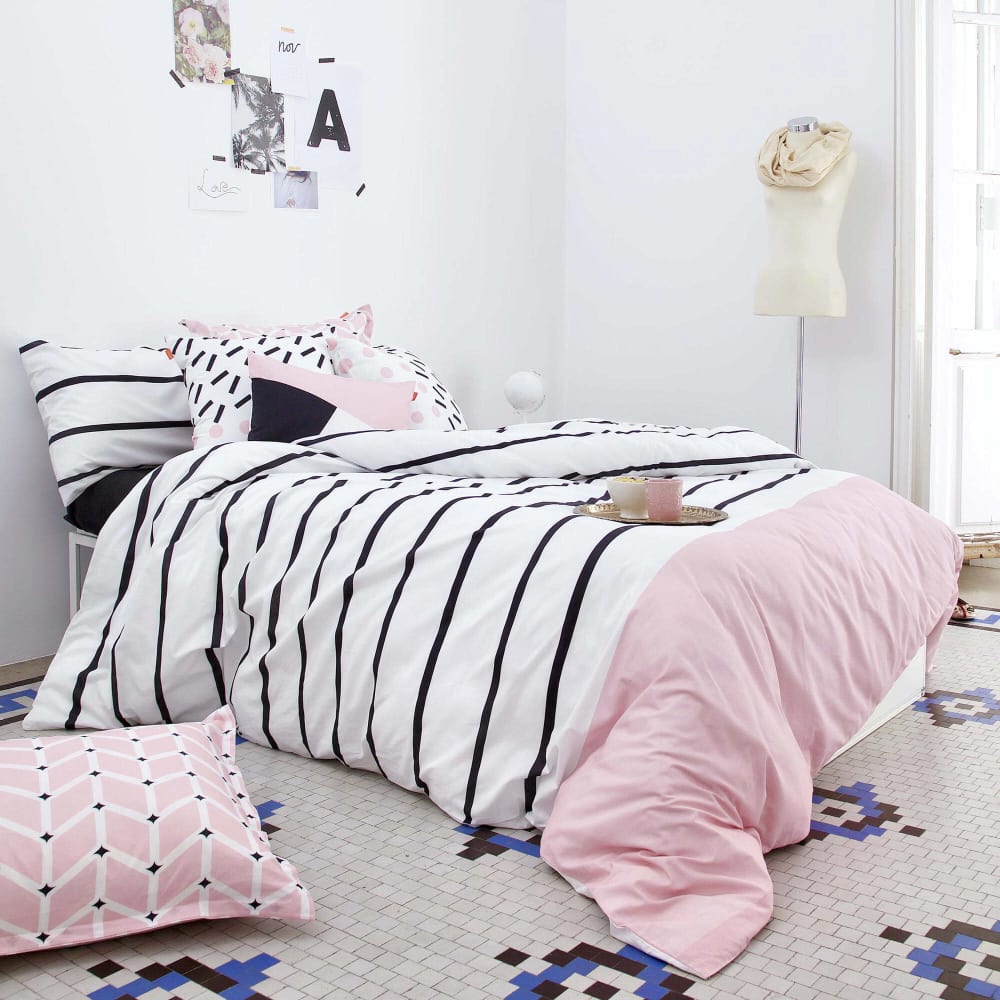 Housse de couette 100% Coton Multicolore 260x240 cm — vue 3