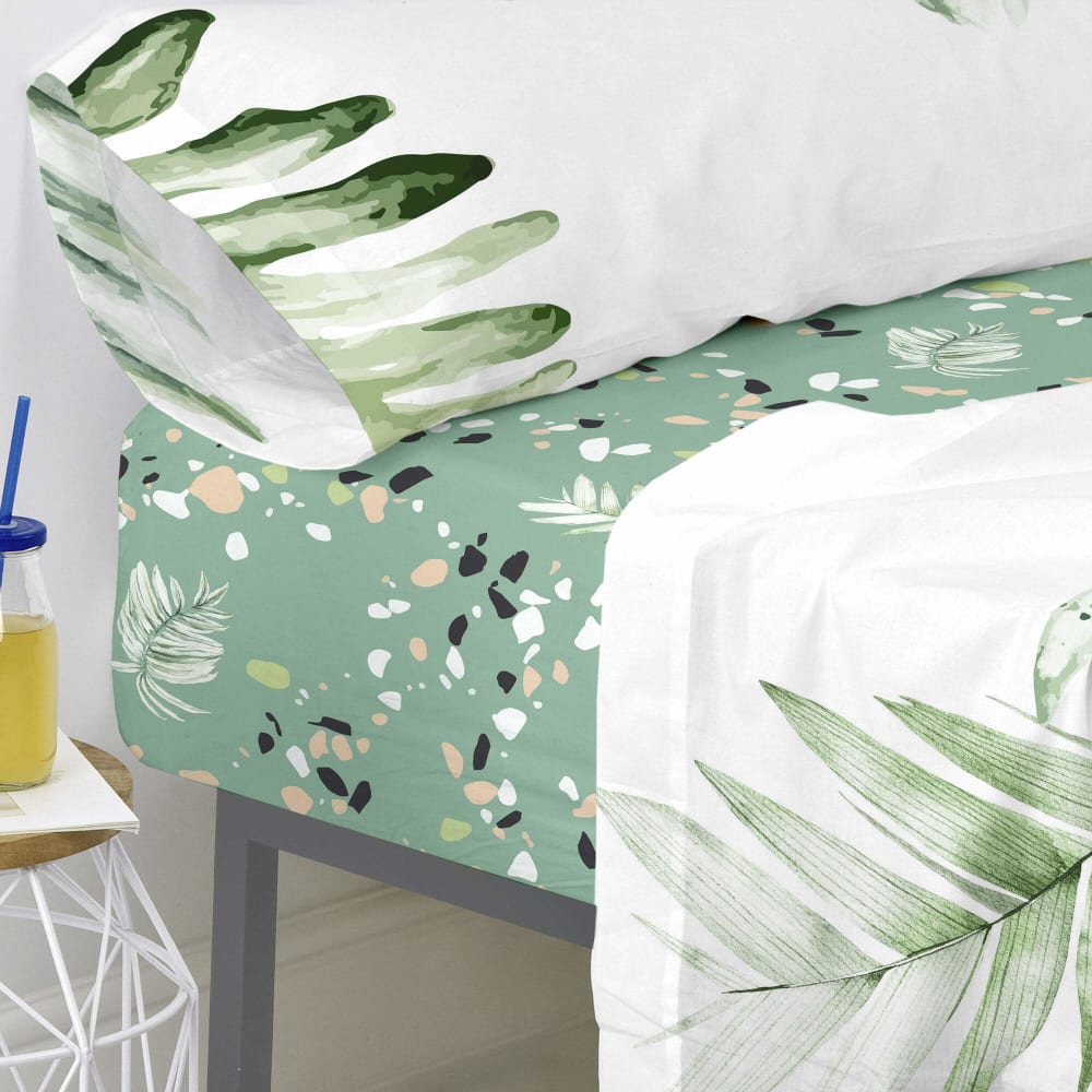 Bajera 100% algodón multicolor 105x200x32 cm (cama 105) - Maisons du Monde