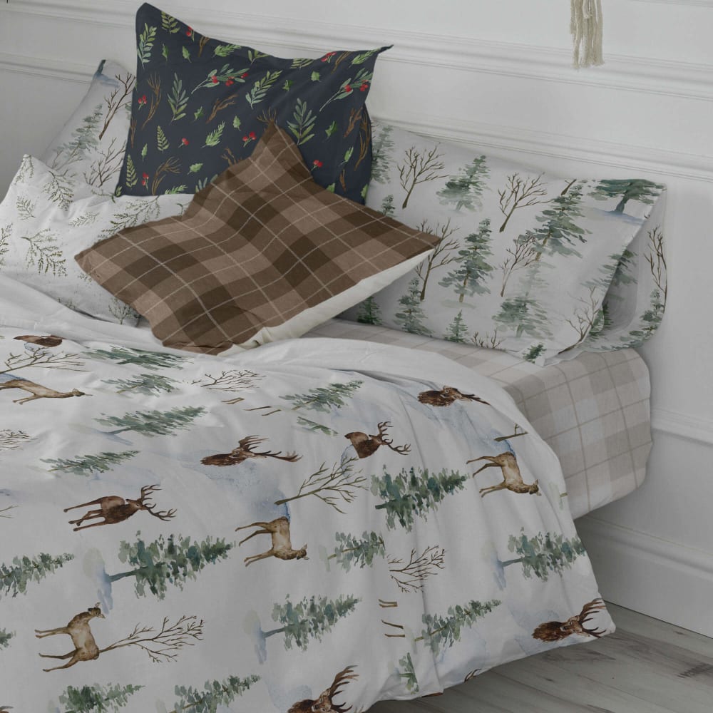 Spannbettlaken aus 100% Baumwolle 90x200x32 cm - Maisons Du Monde