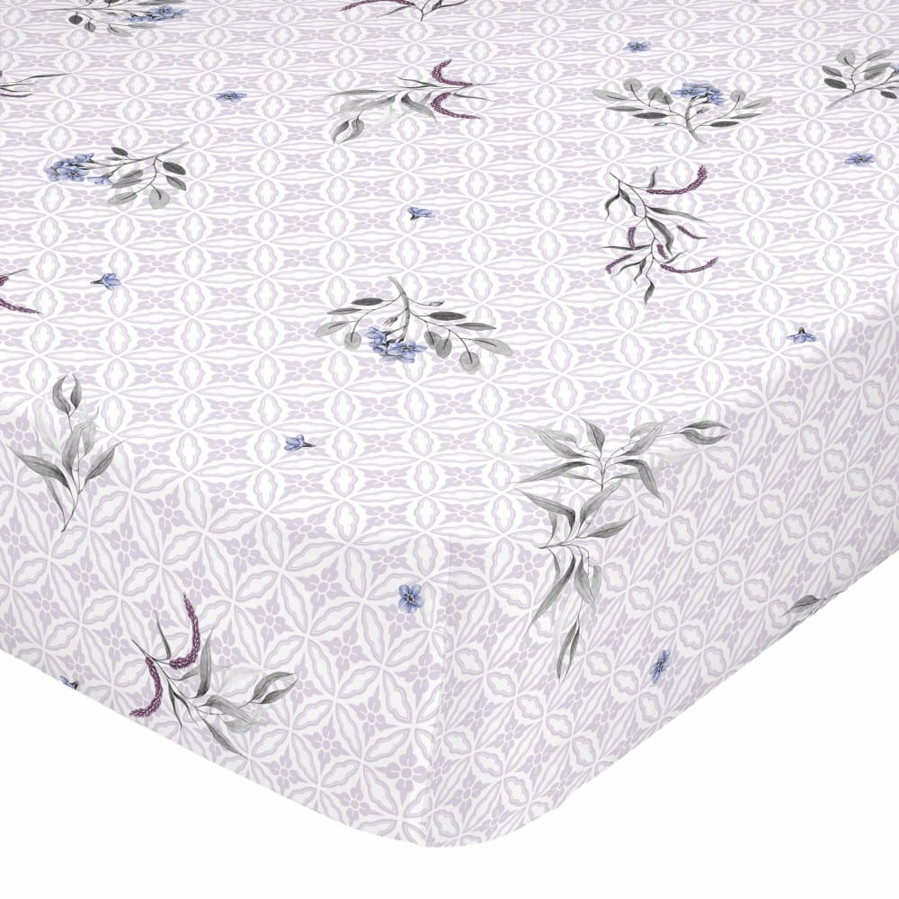 Bajera 100% algodón multicolor 105x200x32 cm (cama 105)