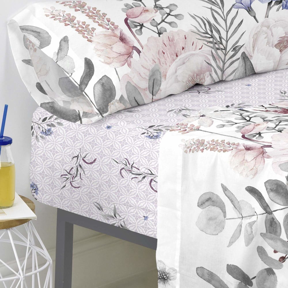 Bajera 100% algodón multicolor 105x200x32 cm (cama 105) - Maisons du Monde