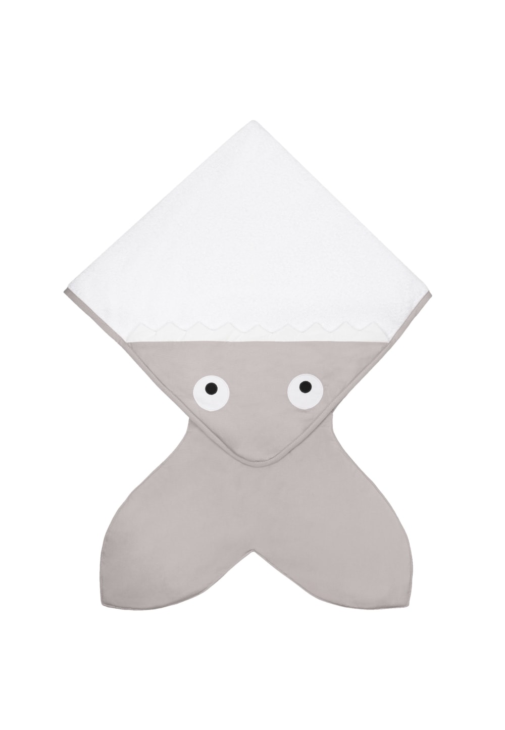 Serviette queue de requin - pierre