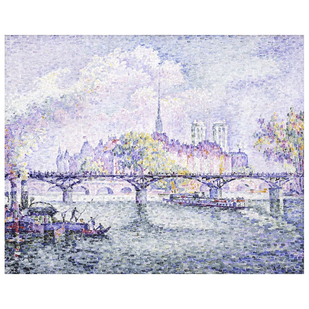Cuadro lienzo - Le Pont Des Arts - Paul Signac - cm. 80x100