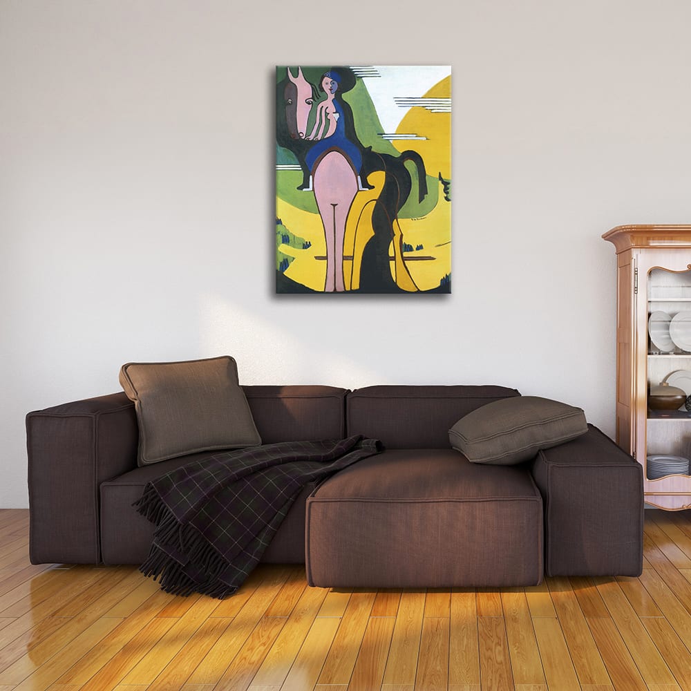 Tableau Female Rider Ernst Ludwig Kirchner 60x80cm