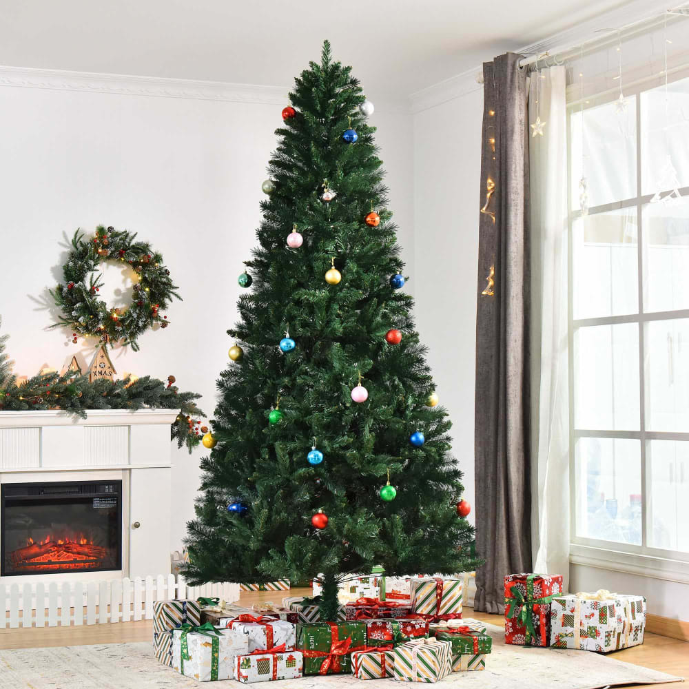 Sapin de Noël artificiel imitation Nordmann grand réalisme H2,40m - Maisons du Monde