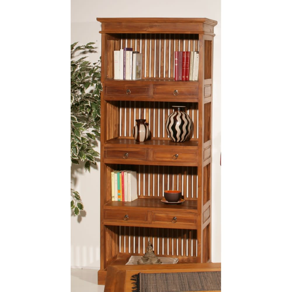 Regal mit 6 Schubladen aus Teakholz - Maisons Du Monde