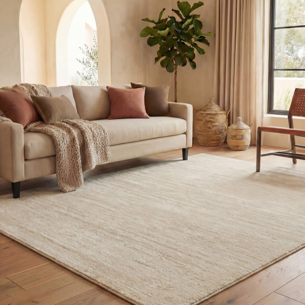 Safavieh Modern Ombre Polypropylen-Teppich in Beige, 122 x 183 cm style modern Beige Pp - Polypropylen