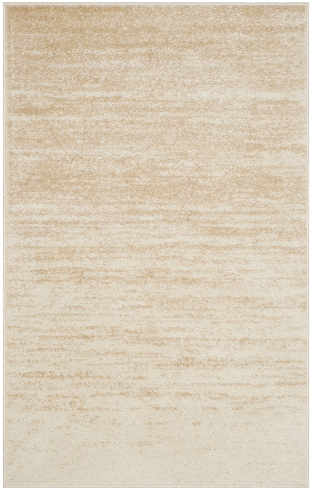 Tapis ombre moderne en polypropylène beige, 122 x 183 cm