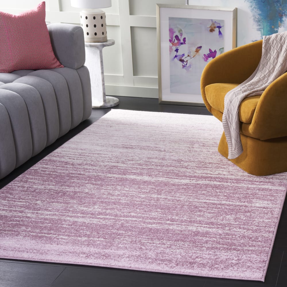 Tapis ombre moderne en polypropylène beige/violet, 122 x 183 cm — vue 3