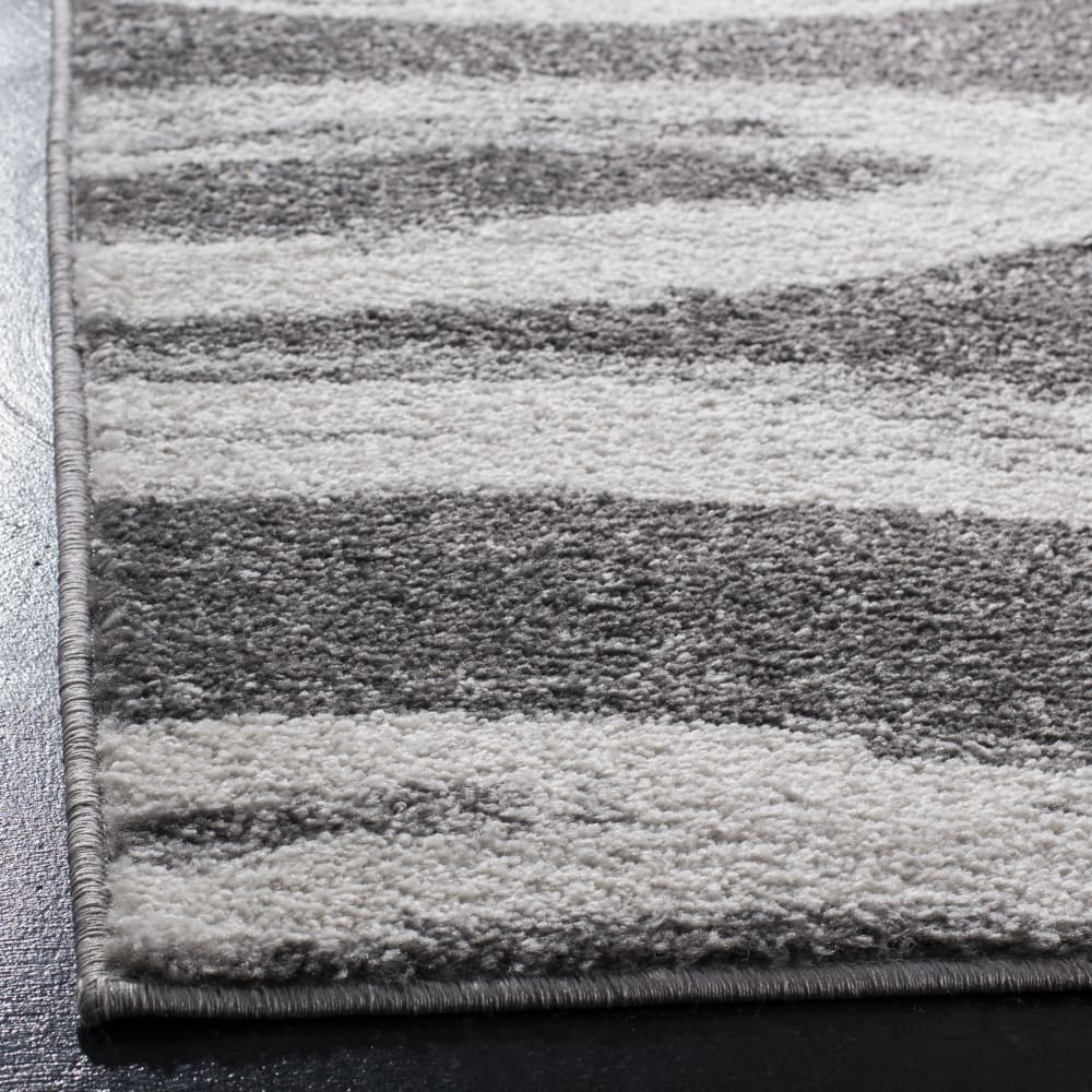 Tapis en polypropylène gris/blanc, 122 x 183 cm — vue 4
