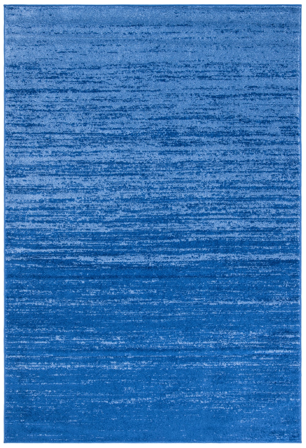 Tapis ombre moderne en polypropylène bleu, 122 x 183 cm