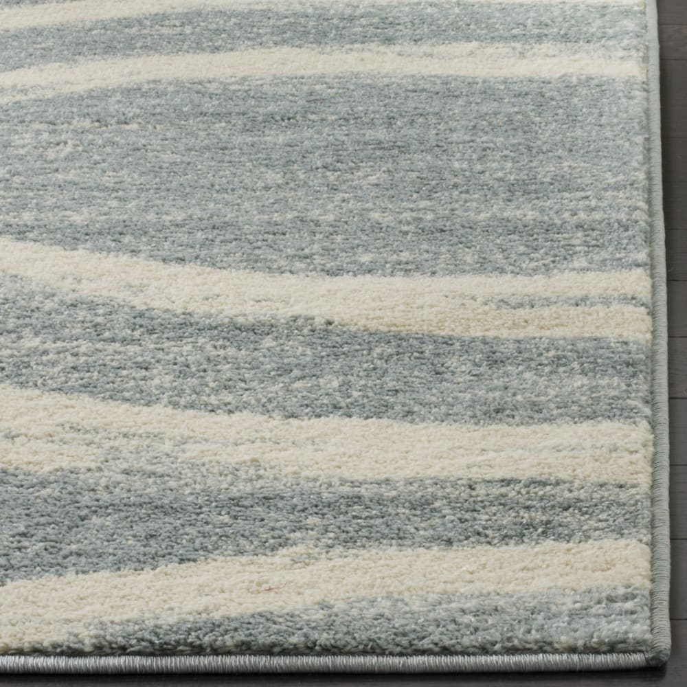 Tapis en polypropylène beige/gris, 122 x 183 cm — vue 4