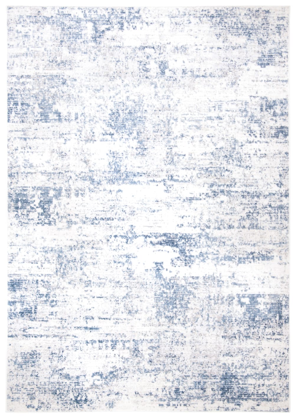 Tapis ivoire/bleu 183