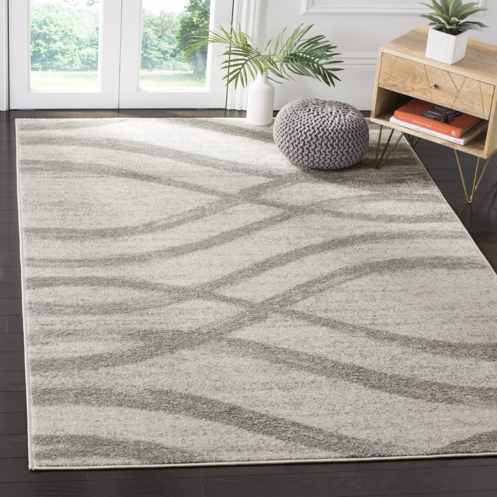 Tapis en polypropylène beige/gris, 122 x 183 cm — vue 3