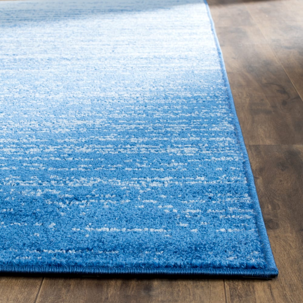 Tapis ombre moderne en polypropylène bleu, 155 x 229 cm — vue 4