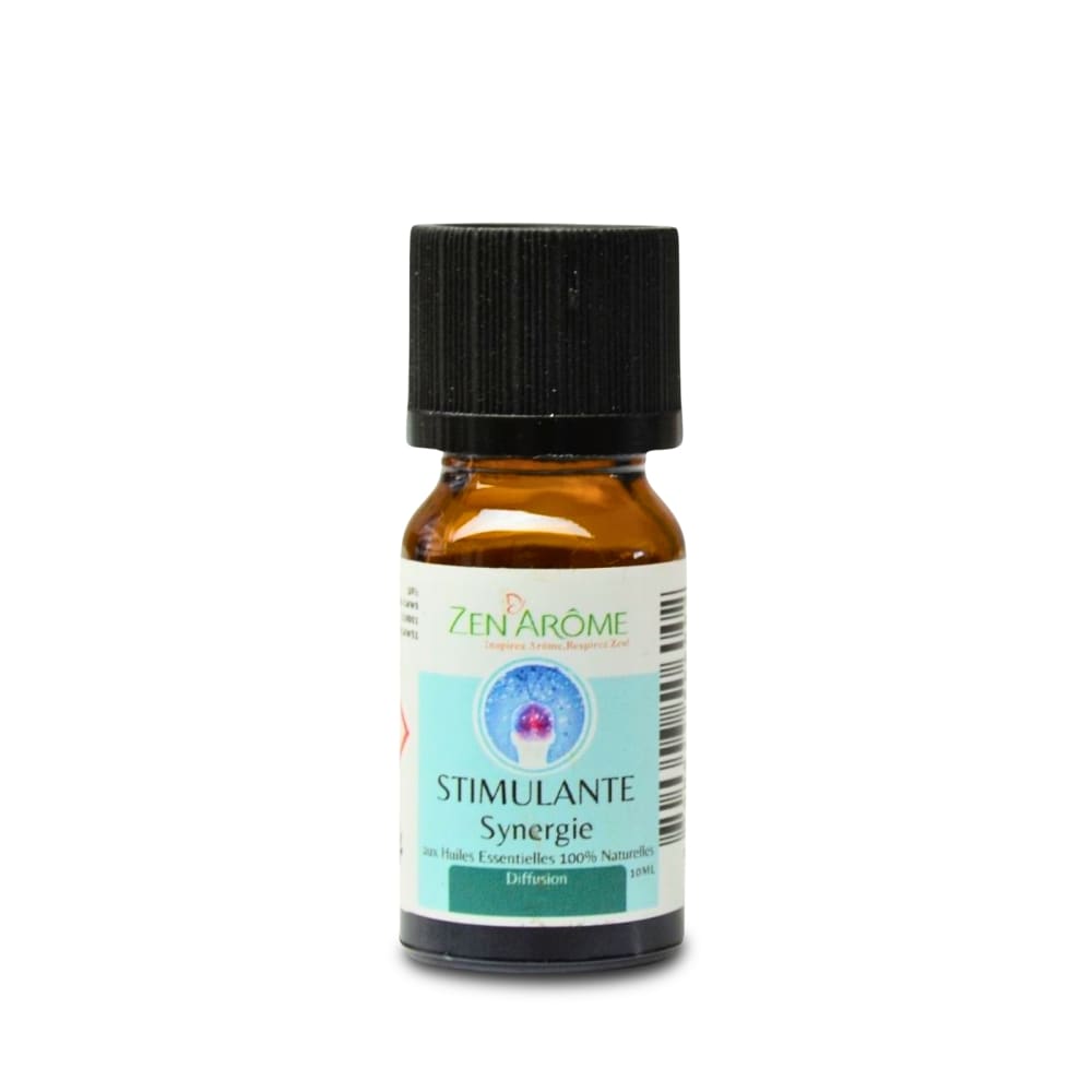 Zen'Arôme Synergie ätherischer Öle Stimulierend - 10 ml Transparent Glas