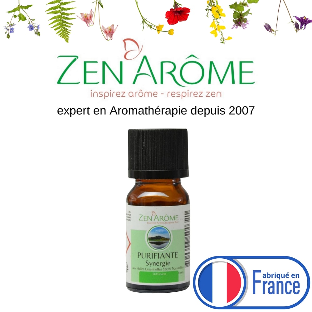 Olio essenziale Purificante 100% naturale per diffusione 10ml -