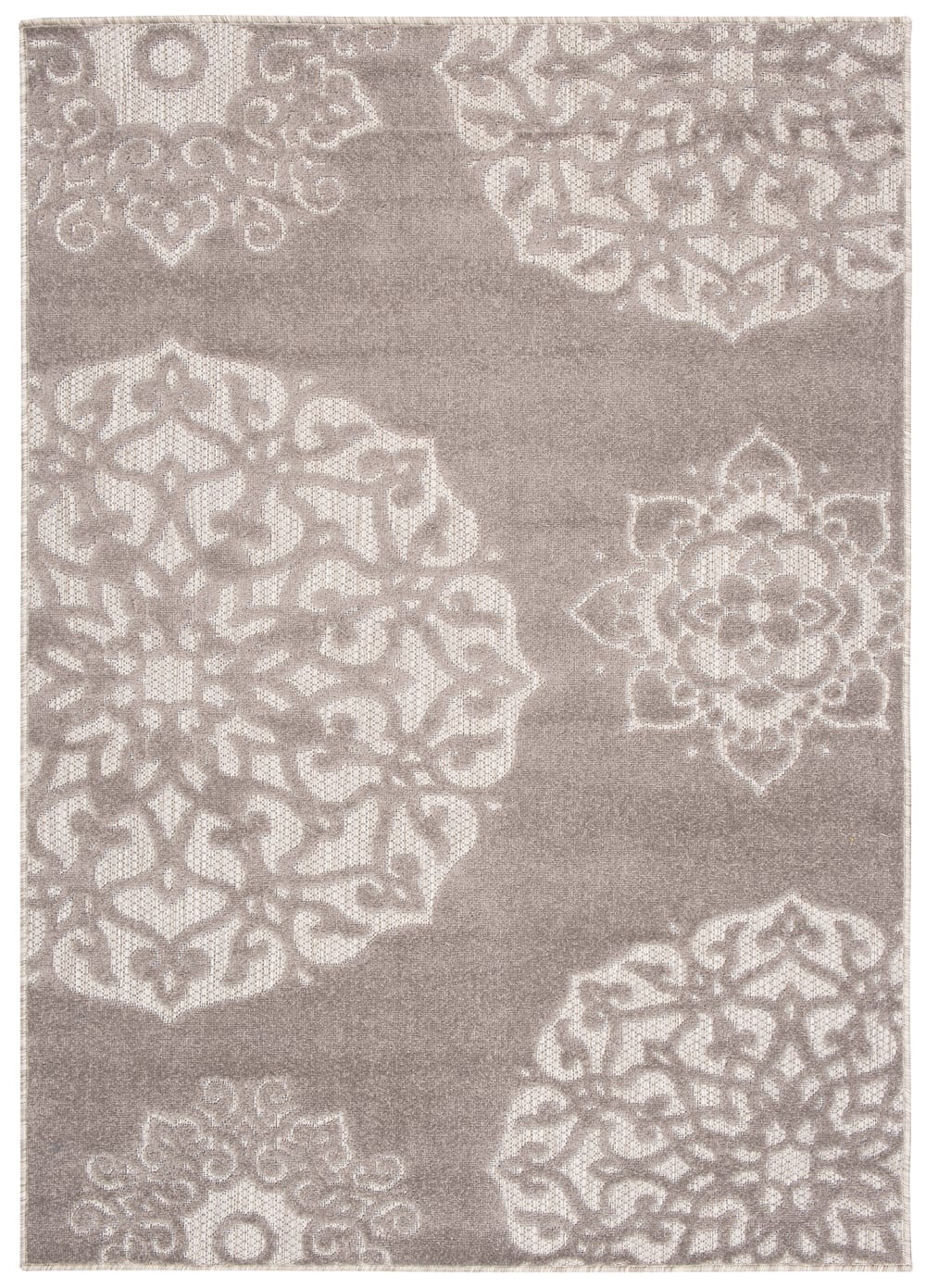 Tapiso Alfombra interior exterior 3d beige