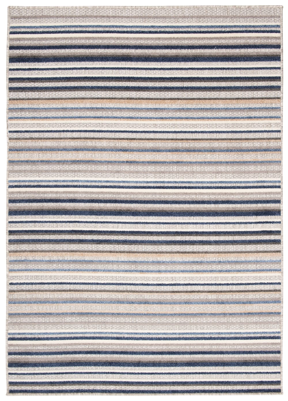 Alfombra interior exterior 3d beige gris negro crema 120x170cm
