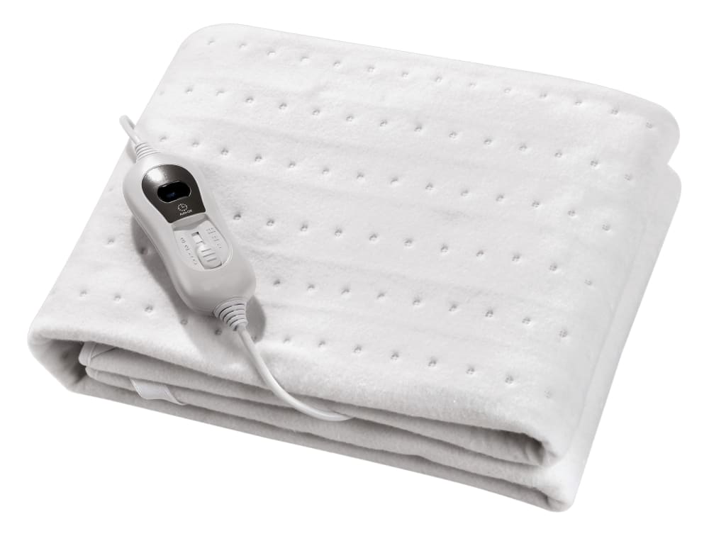 Chauffe-lit électrique 60W laine blanc