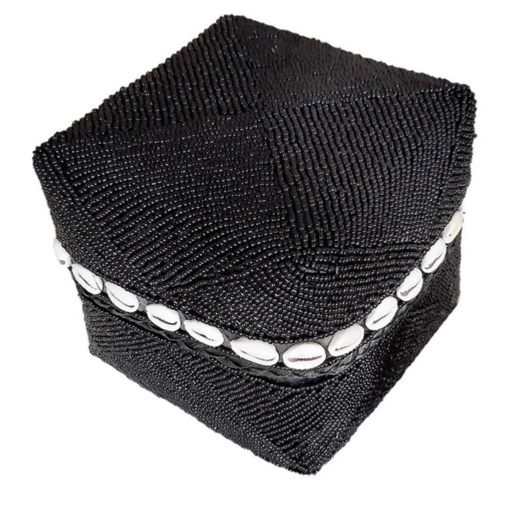 My Bliss Home Box aus Bambus, Schwarz 15x15 cm style exotic Schwarz Bambus
