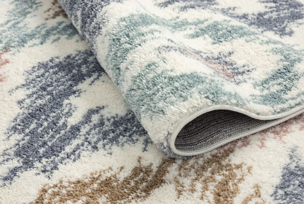 Tapis salon berbere 160x230 à motif géométrique pastel — vue 4