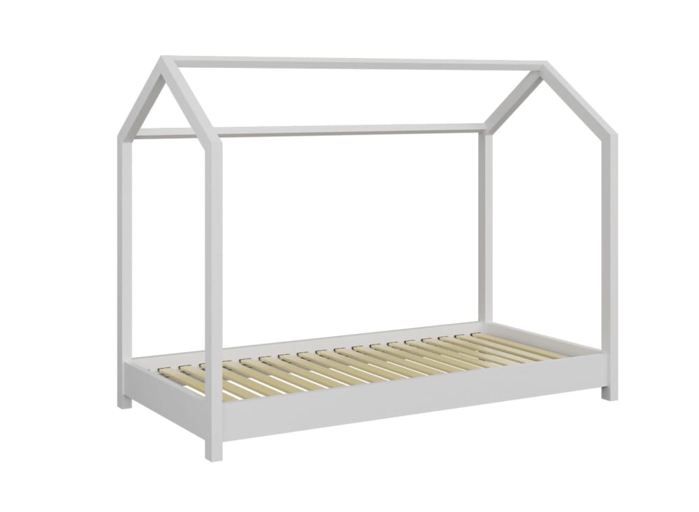 Lit cabane 90x200 en - pin