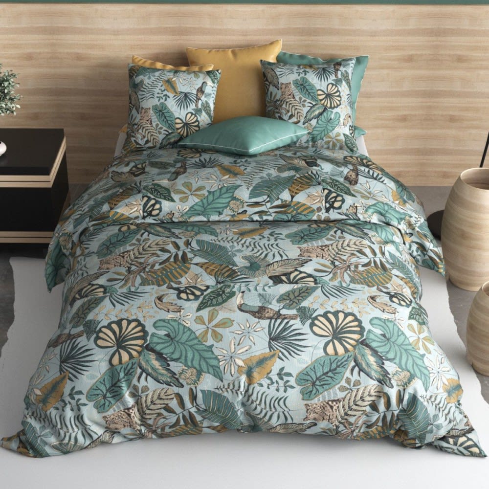 Parure housse de couette coton 240x260cm - Maisons du Monde