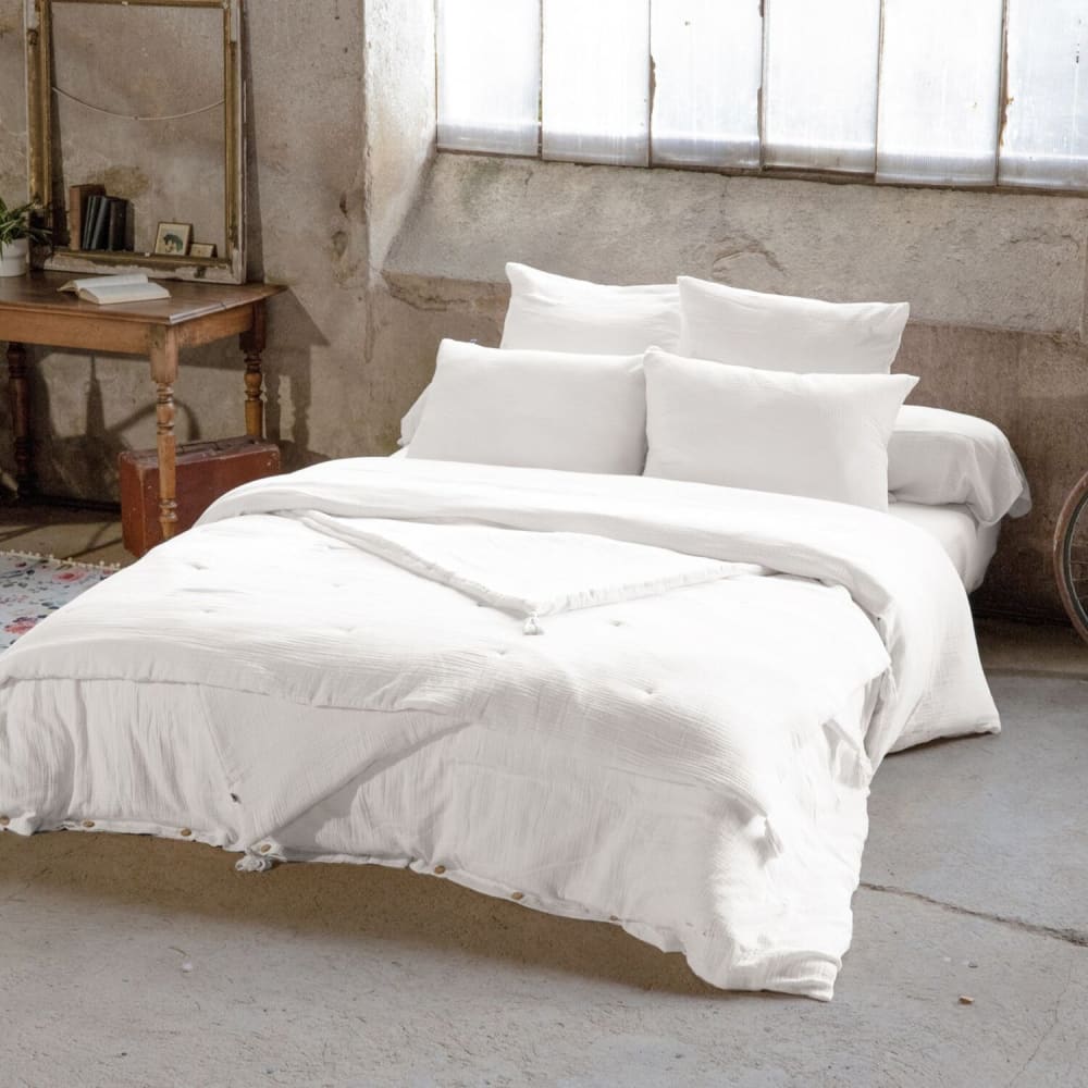 Taie d'oreiller gaze de coton chantilly 50x70 cm — vue 3