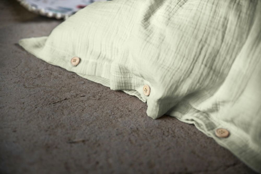 Housse de couette gaze de coton uni — vue 3