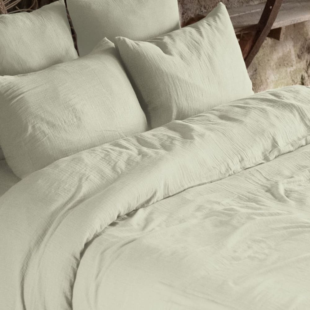 Housse de couette gaze de coton chantilly 140x200 cm — vue 4