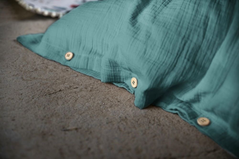 Housse de couette gaze de coton uni — vue 3