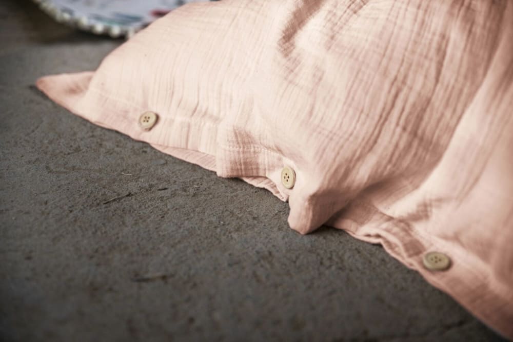 Housse de couette gaze de coton uni — vue 3