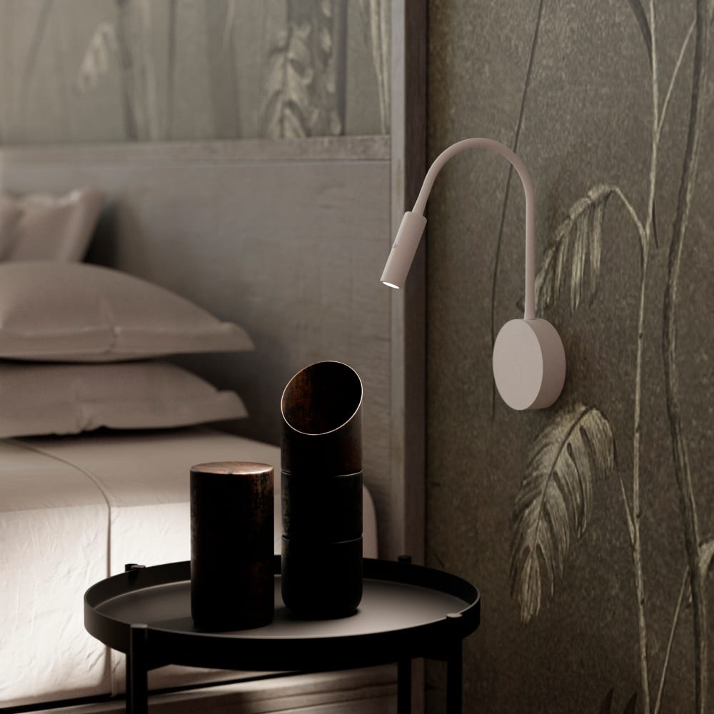 Aplique de pared flexible led color blanco - Sulion