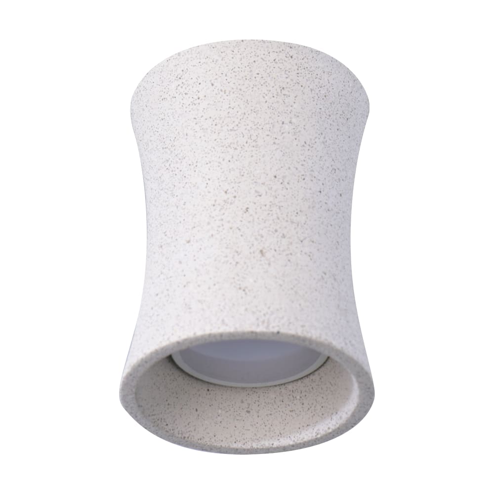 Plafonnier en béton gris