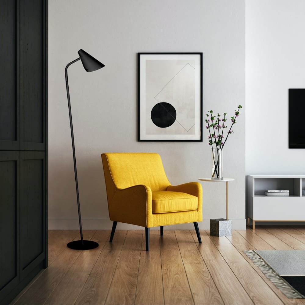 Lampadaire noir - Maisons du Monde