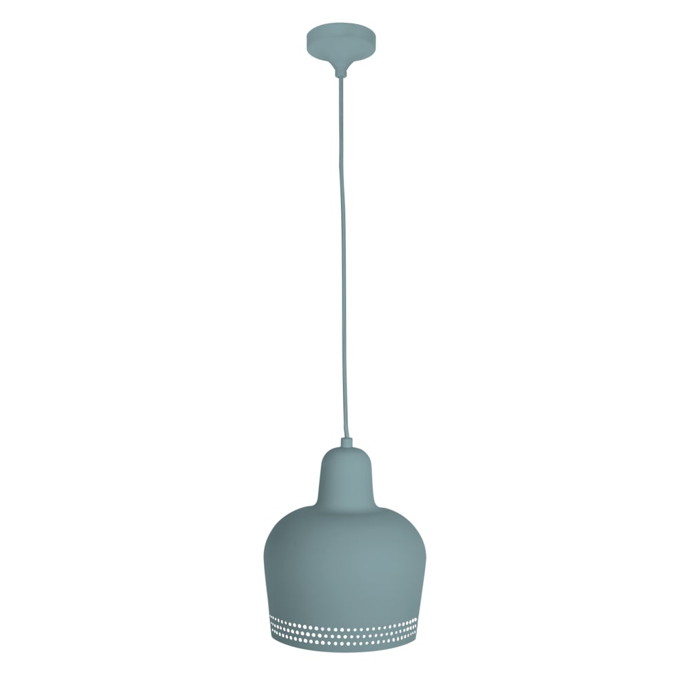 Lámpara de techo verde menta mate, casquillo e27