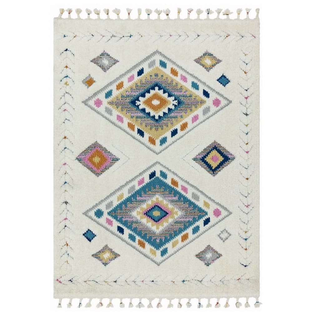 Tapis style berbère multicolore 120x170 cm