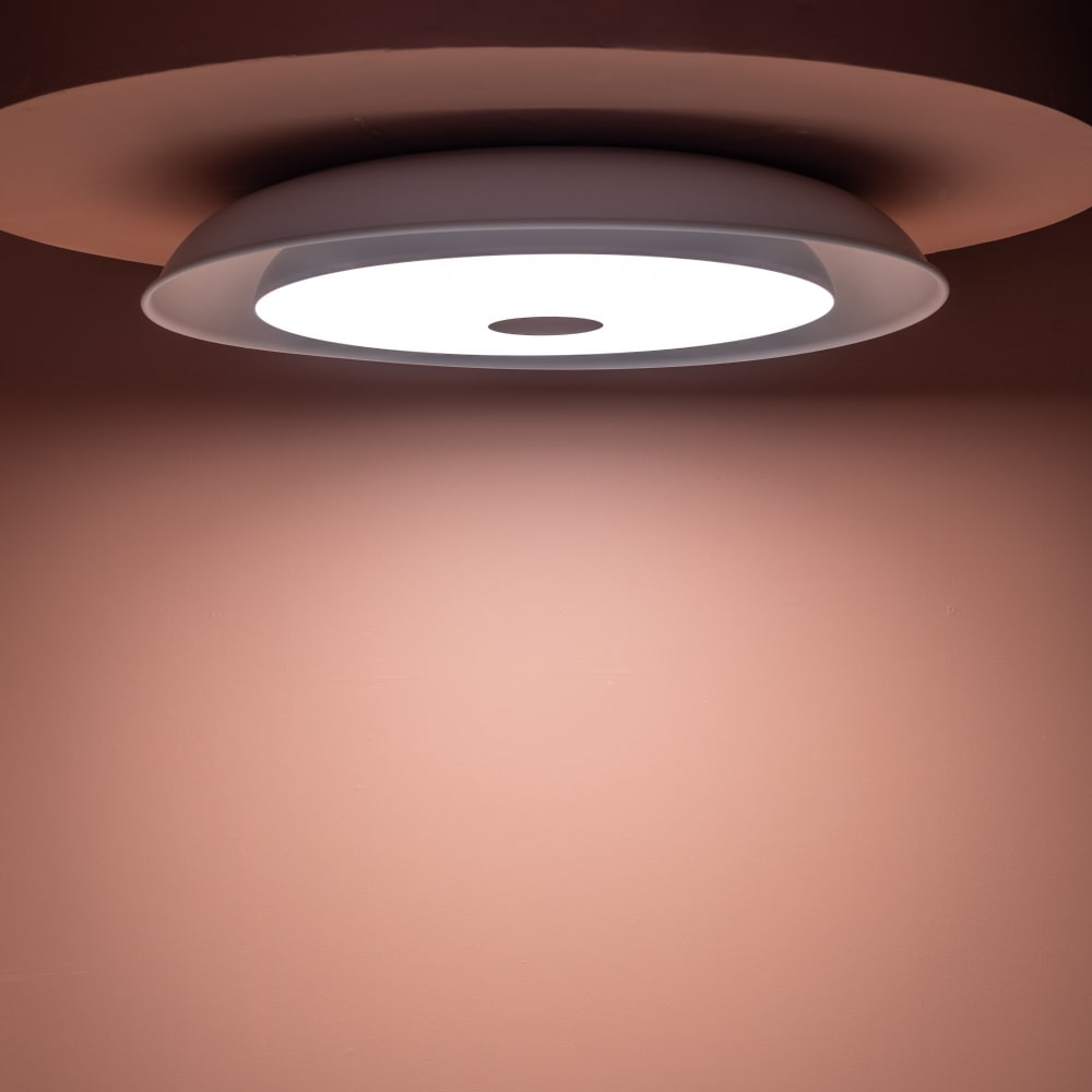 Plafoniera led smart con altoparlante bluetooth e musica - Sulion