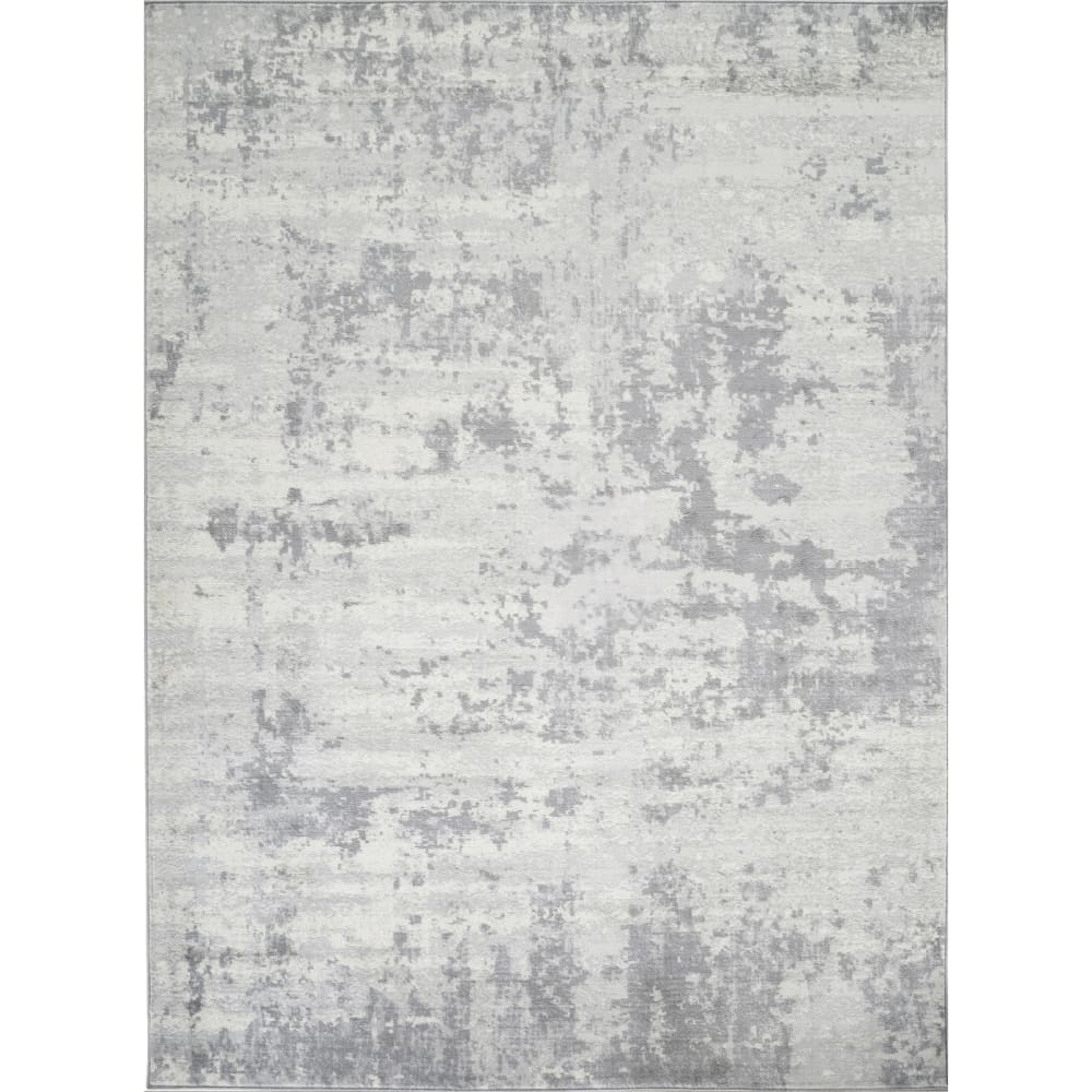 Tappeto astratto moderno grigio/avorio 160x220 - Livabliss