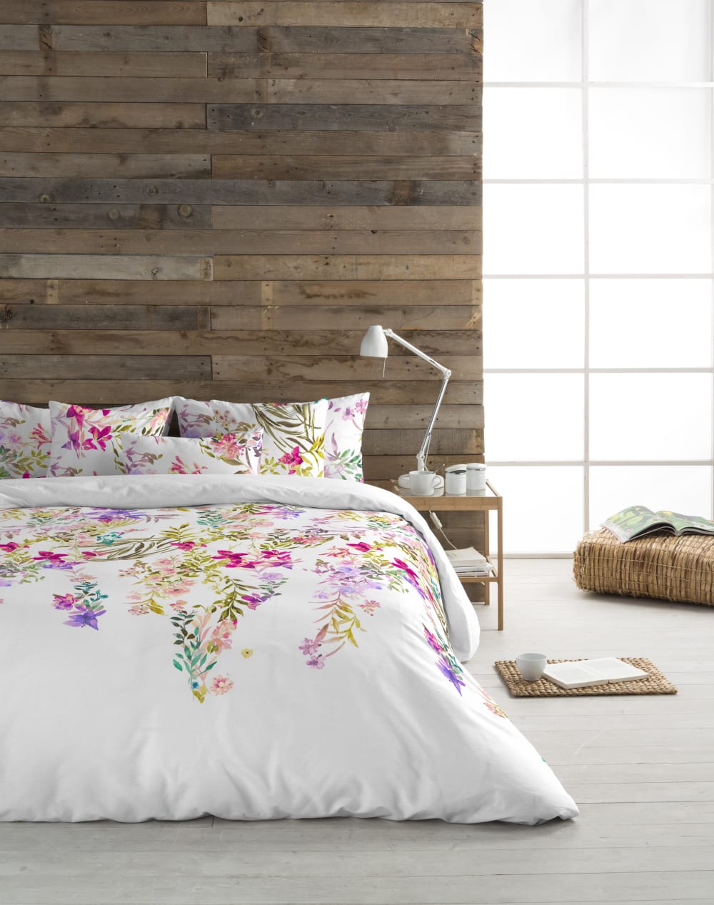 Housse de couette imprimé en percale coton multicolore 240x220 cm - Maisons du Monde