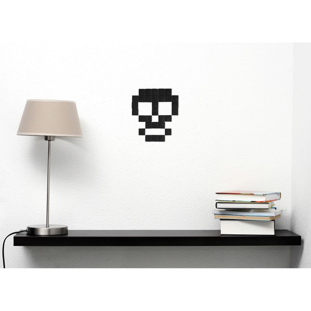 Dekoratives Glasmosaik Totenkopf #01 schwarz - Maisons Du Monde