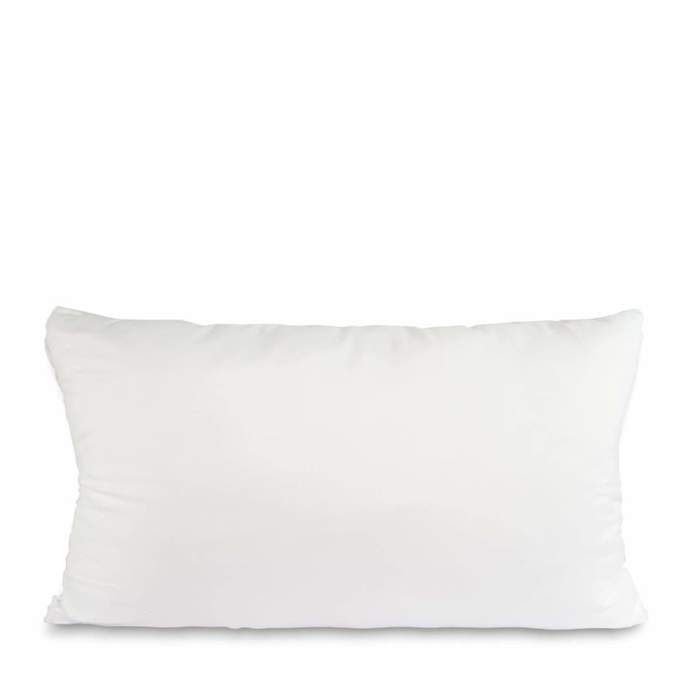 Relleno de cojín 100% microfibra blanco 50x30 cm