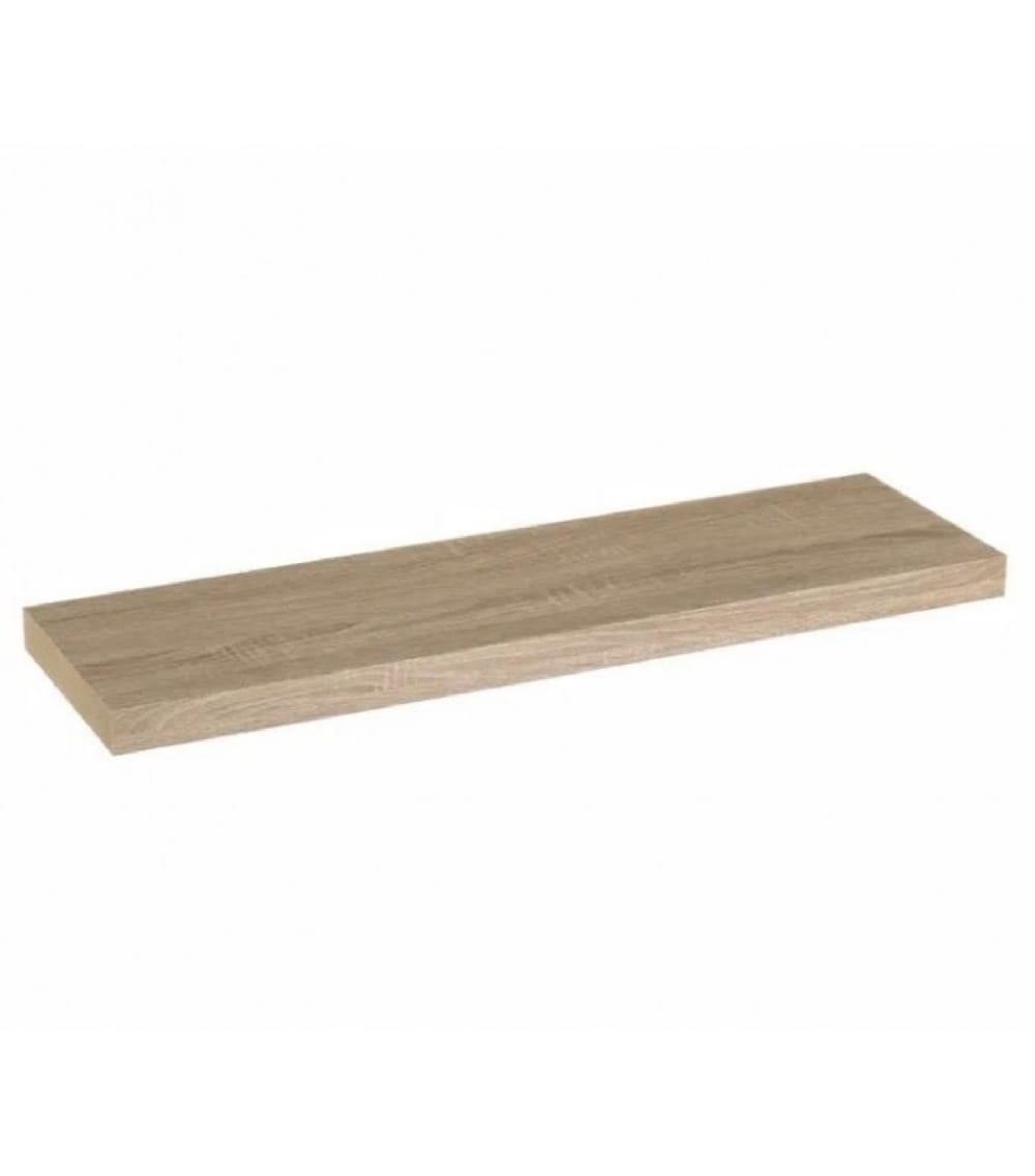 Estante flotante de MDF natural de 80cm