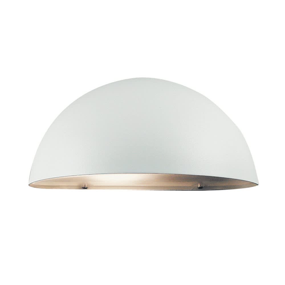 Nordlux Applique murale d'extérieur moderne en aluminium blanc style contemporain - Acier