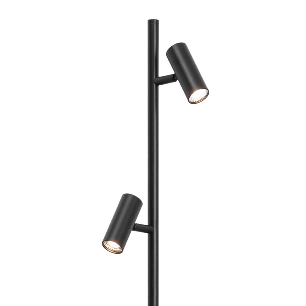 Minimalistische schwarze LED-Stehleuchte - Maisons Du Monde